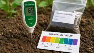 Toprak pH değeri, toprağın asitli, nötr veya alkali yapıda olup olmadığını gösterir. Bu değer, bitkinin besin maddelerinden yararlanmasını ve gübreleme kararlarını doğrudan etkileyebilir.