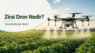 Zirai dronlar tarımda ilaçlama, gübreleme, tarla takibi ve arazi analizi gibi işlerde kullanılan teknolojik araçlardır.